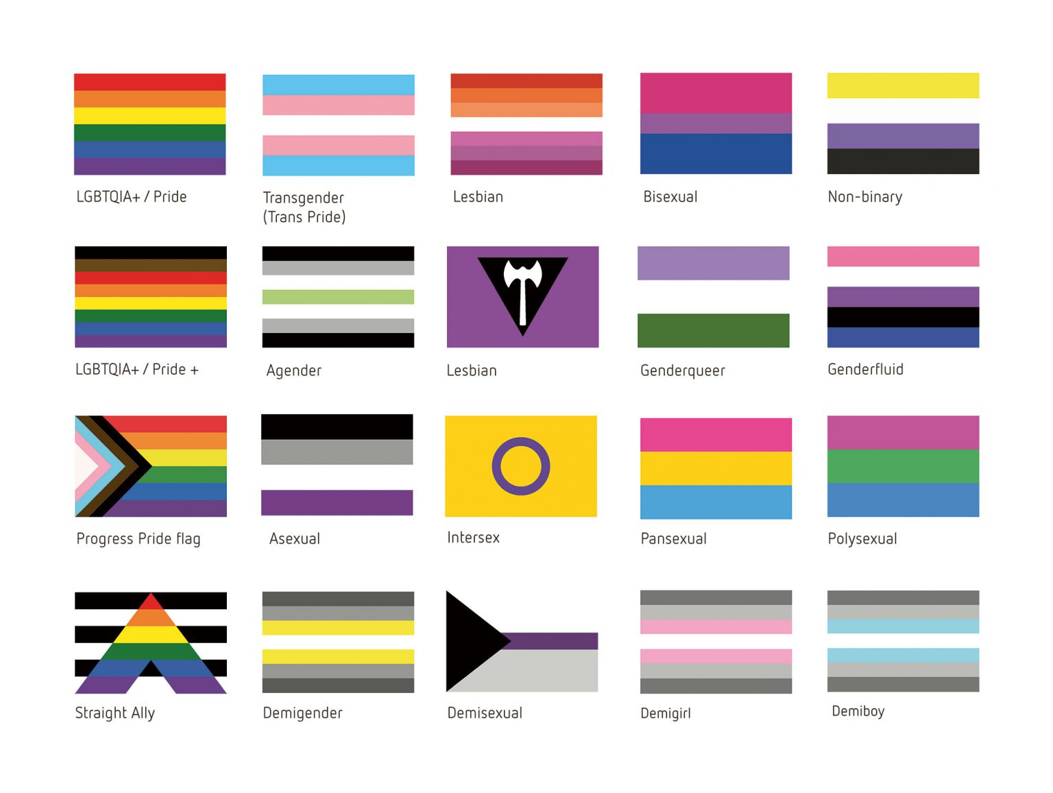 LGBTQIA+ Flags - SEEN